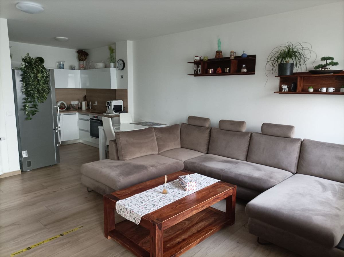 Pronájem zařízené novostavby 2kk, 60m2, s balkónem v Olomouci, lok.Šibeník, ul. Jiřího Pelikána