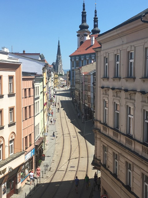 Pronájem členitého NP, 110 m2, v centru Olomouce, ul. Denisova 1