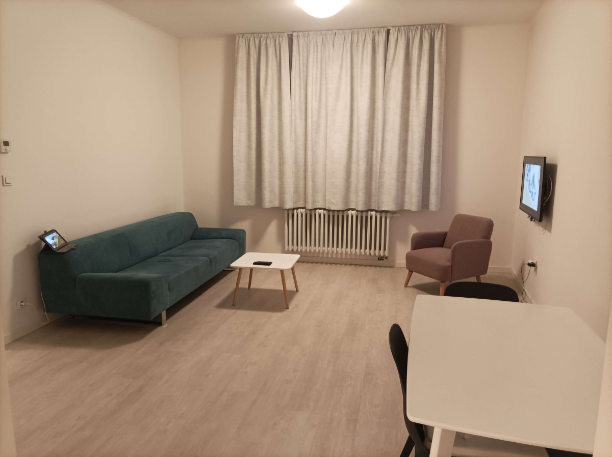 Pronájem zařízeného bytu 2kk poblíž centra Olomouce, ul. Vodární