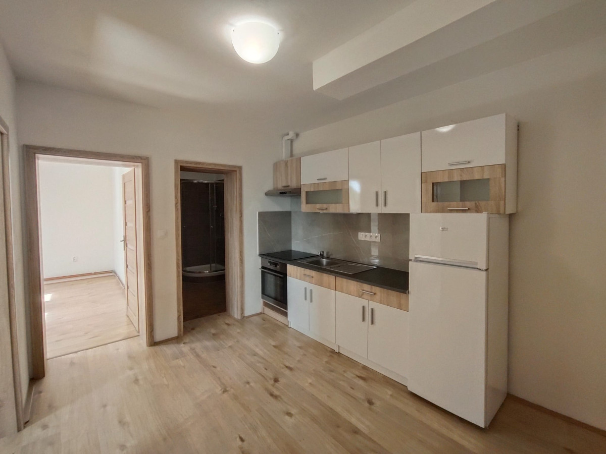 Pronájem částečně zařízené novostavby 2+1, 70 m2, v centru Olomouce, ul. Vídeňská